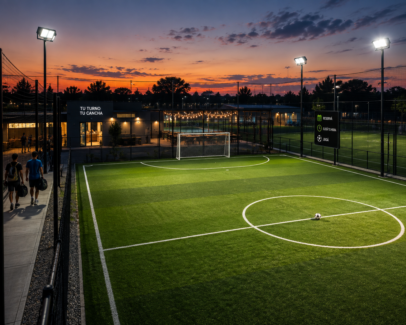 Alquiler de canchas